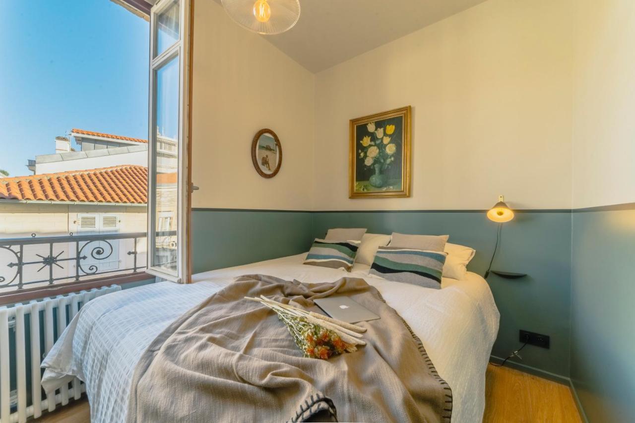 Papagayo, appartement halles et côte des basques Biarritz Exterior foto